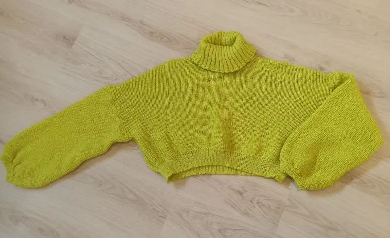 Blusa cropped inverno