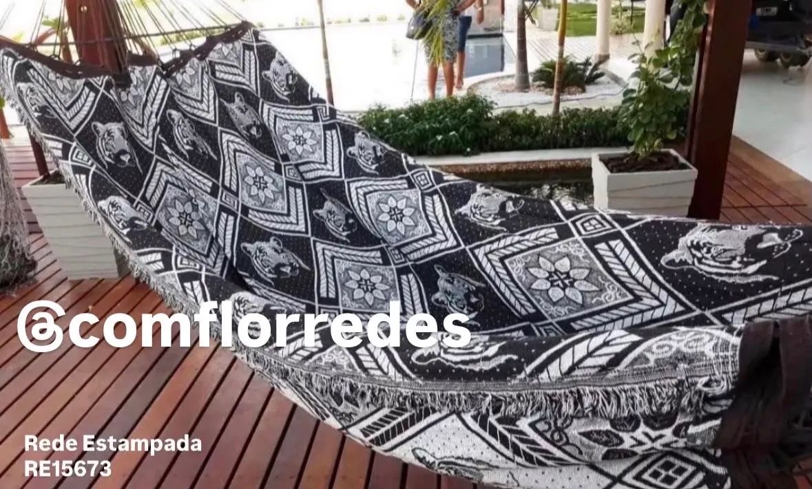 Rede de Dormir Estampada - Receba em casa ?  - Foto 3