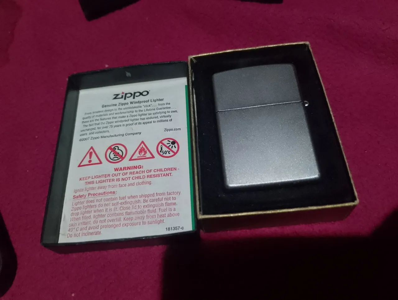 Isqueiro classic da Zippo(original)
