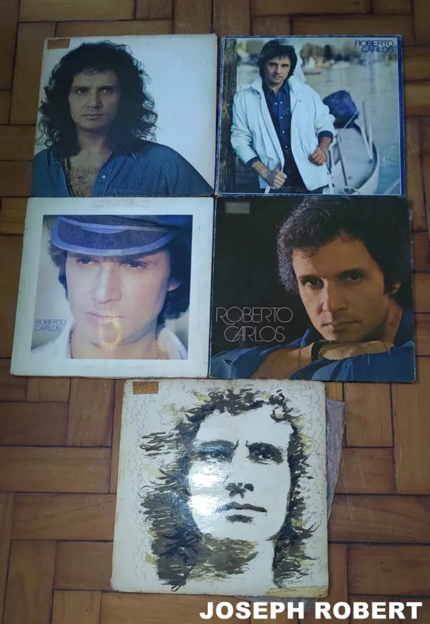5 LPS (Discos de Vinil) do Roberto Carlos Sem Teste - Foto 4