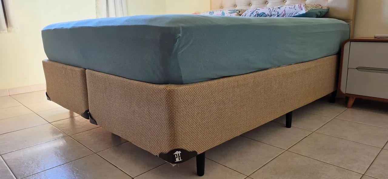 Cama box com cabeceira quenn - Foto 3