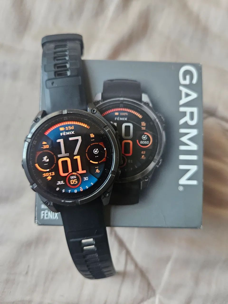 Relógio Garmin Fênix 8 47mm