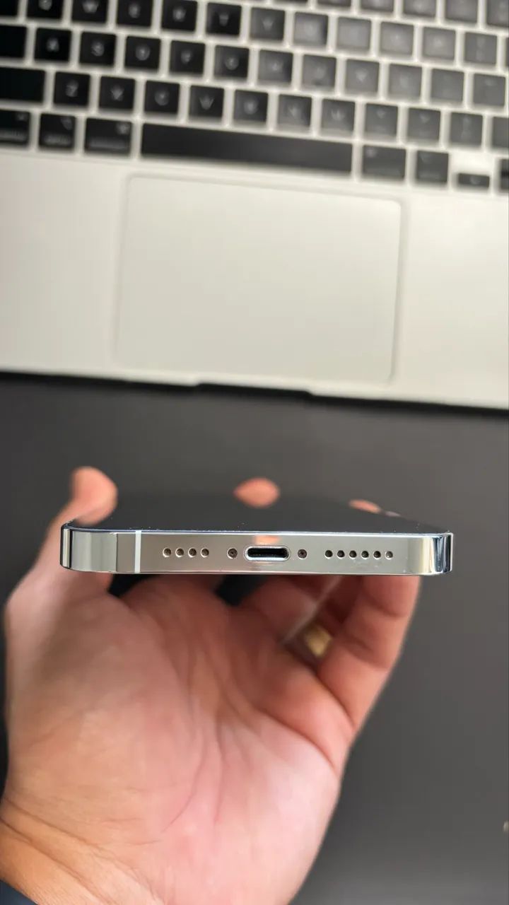 iPhone 14 Pro Max 128GB - Prata - Excelente estado - Foto 5