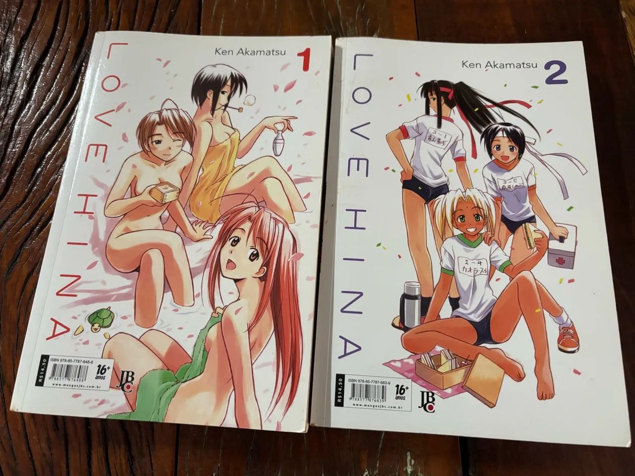 Love Hina Vol 1 e 2 
