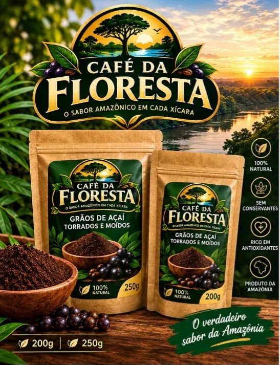 Café de Açaí 100% Natural