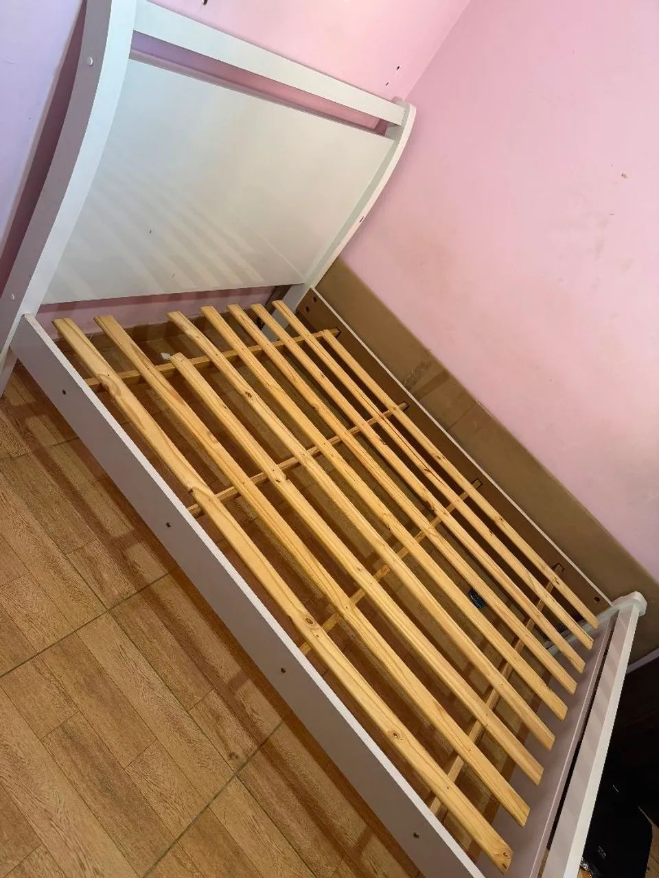 Cama de madeira, usada - Foto 2