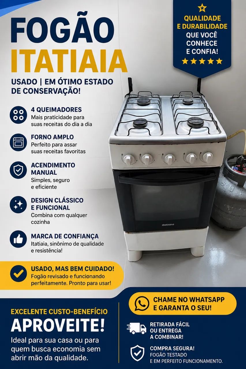 Fogão Itatiaia 