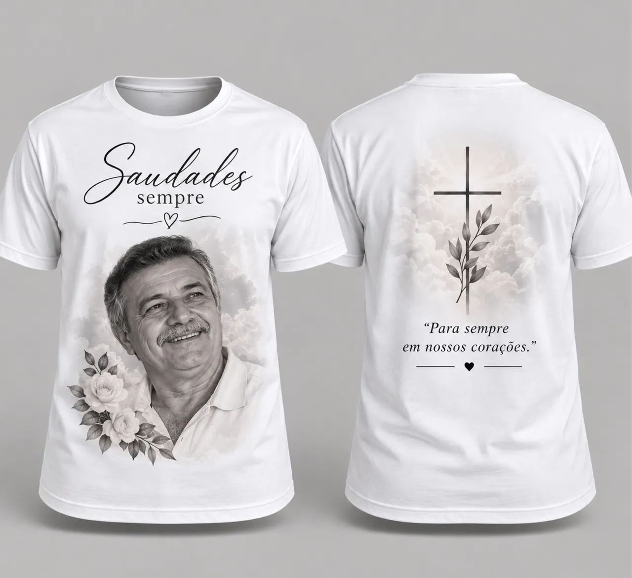 CAMISAS DE FALECIMENTO PERSONALIZADAS * - Foto 3