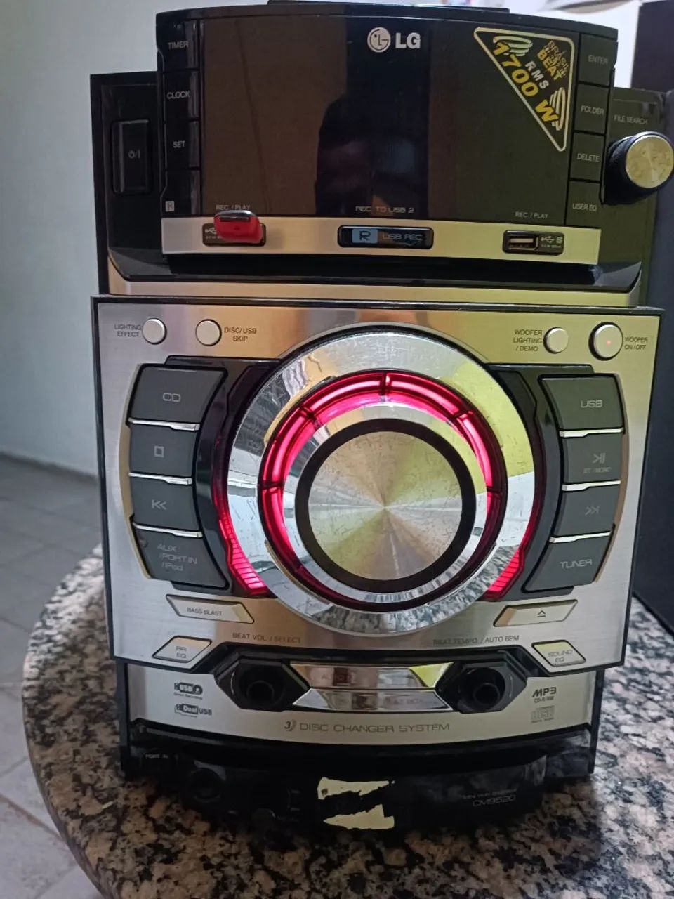 Central Mini sistem LG cm 9520 - Foto 4
