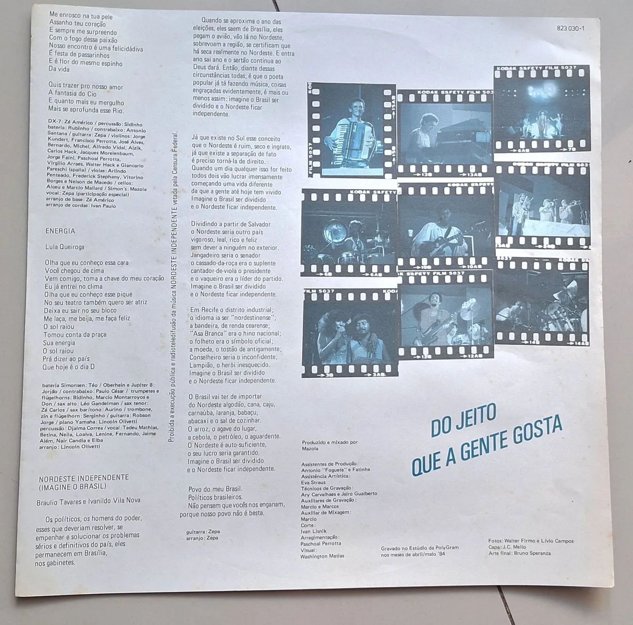 Disco Vinil Elba Ramalho ( Do Jeito Que a Gente Gosta )) - Foto 4