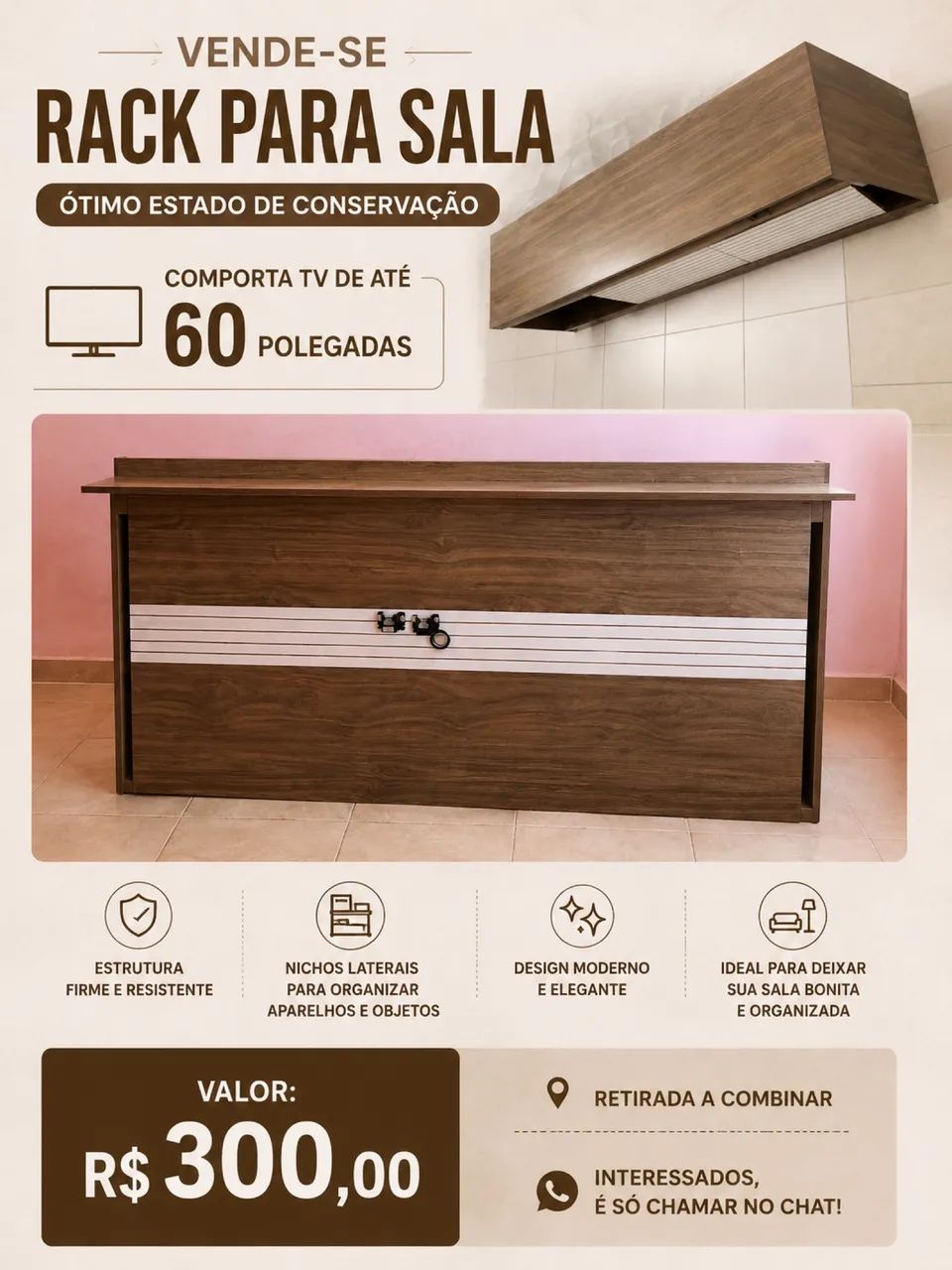 Rack de sala  - Foto 3