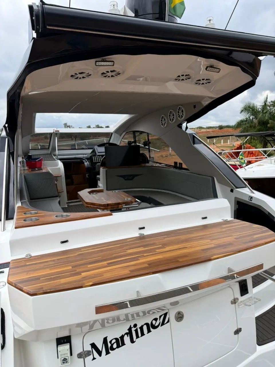 LANCHA NX 400 - Embarcação com Joystick + Plataforma Fun Deck Hidráulica  - Foto 4