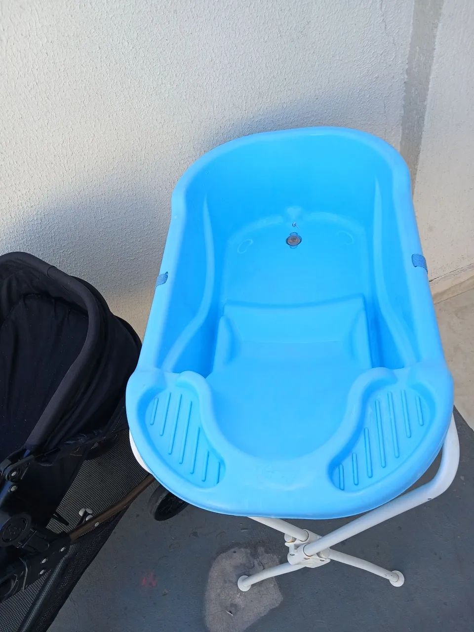 Carrinho e banheira com suporte - Foto 4