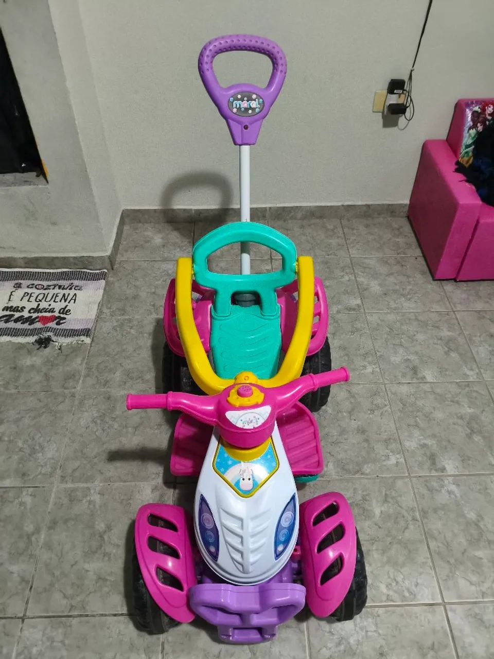 Carrinho infantil Unicórnio  - Foto 2