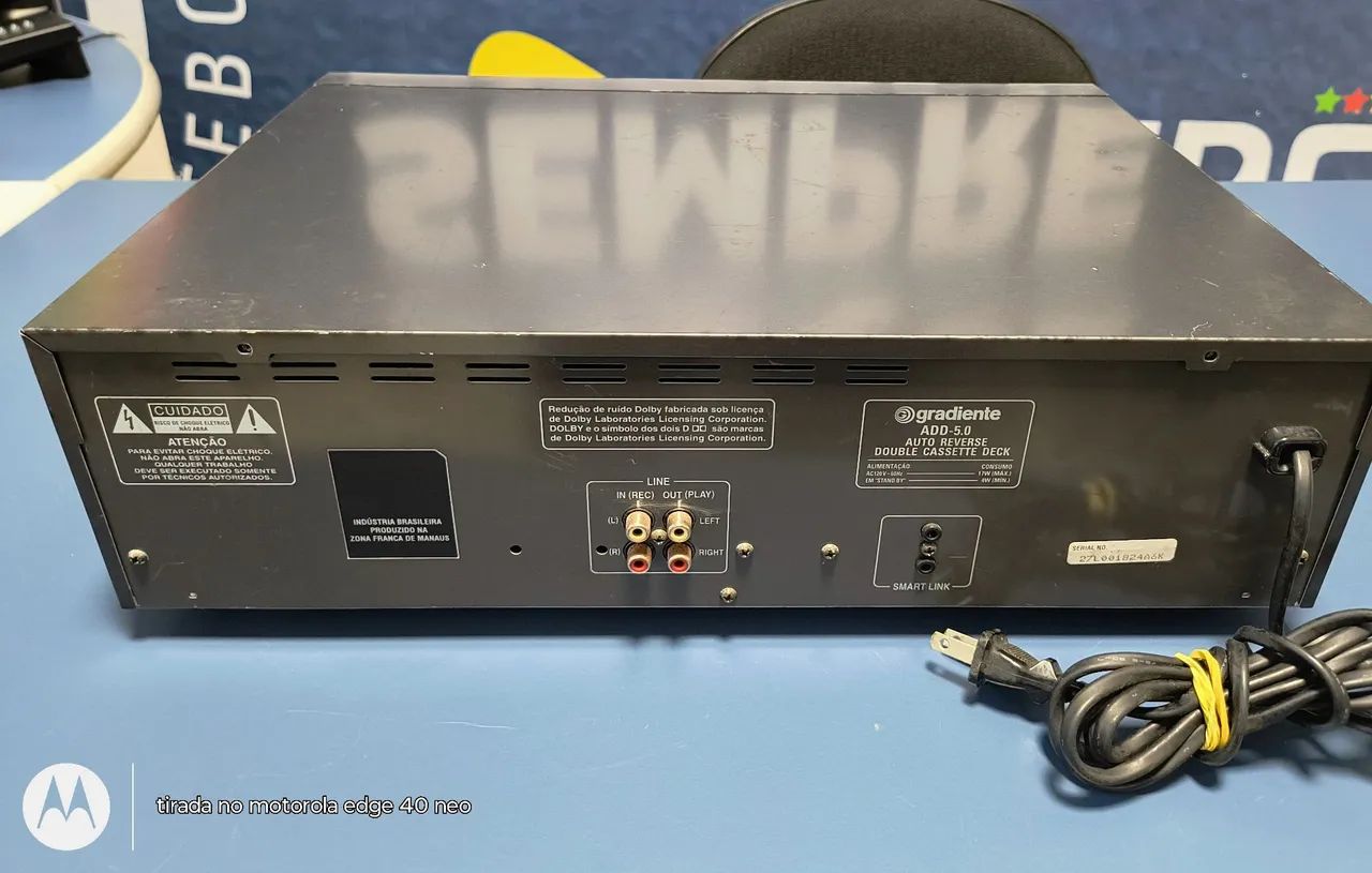 TAPE DECK GRADIENTE/JVC ADD 5.0 - Foto 5