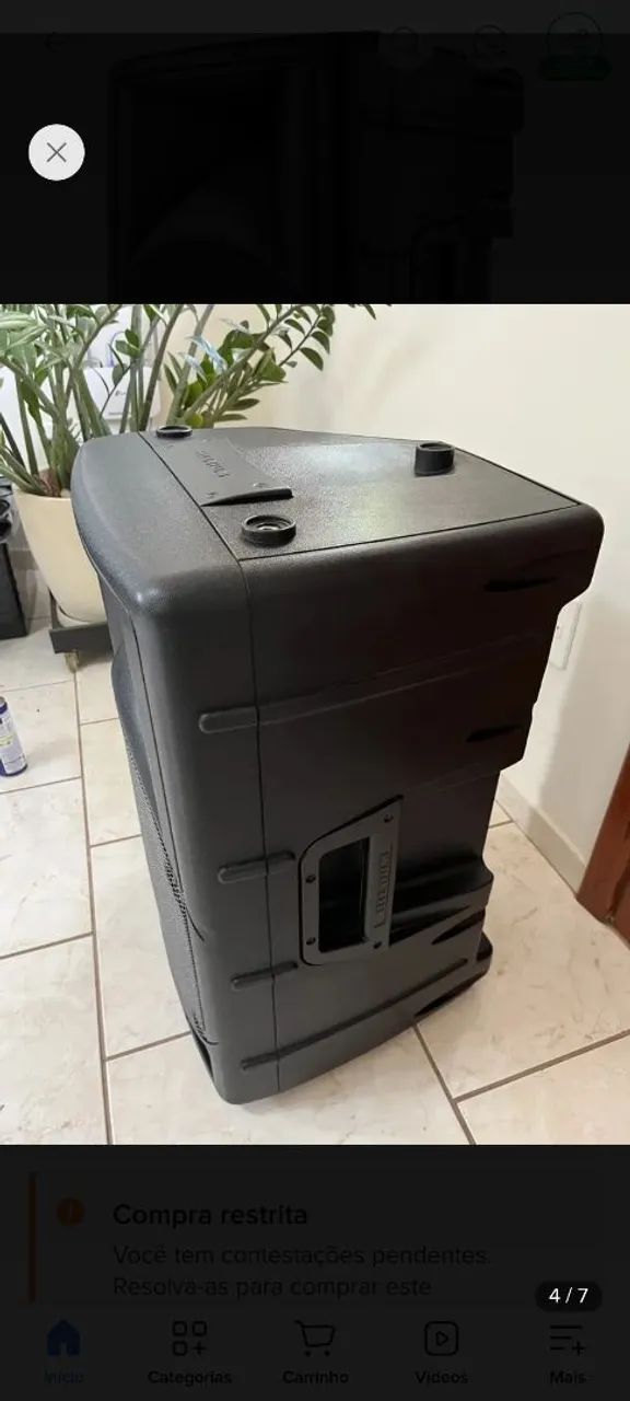 Caixa jbl spm 1503A neodimio  - Foto 3