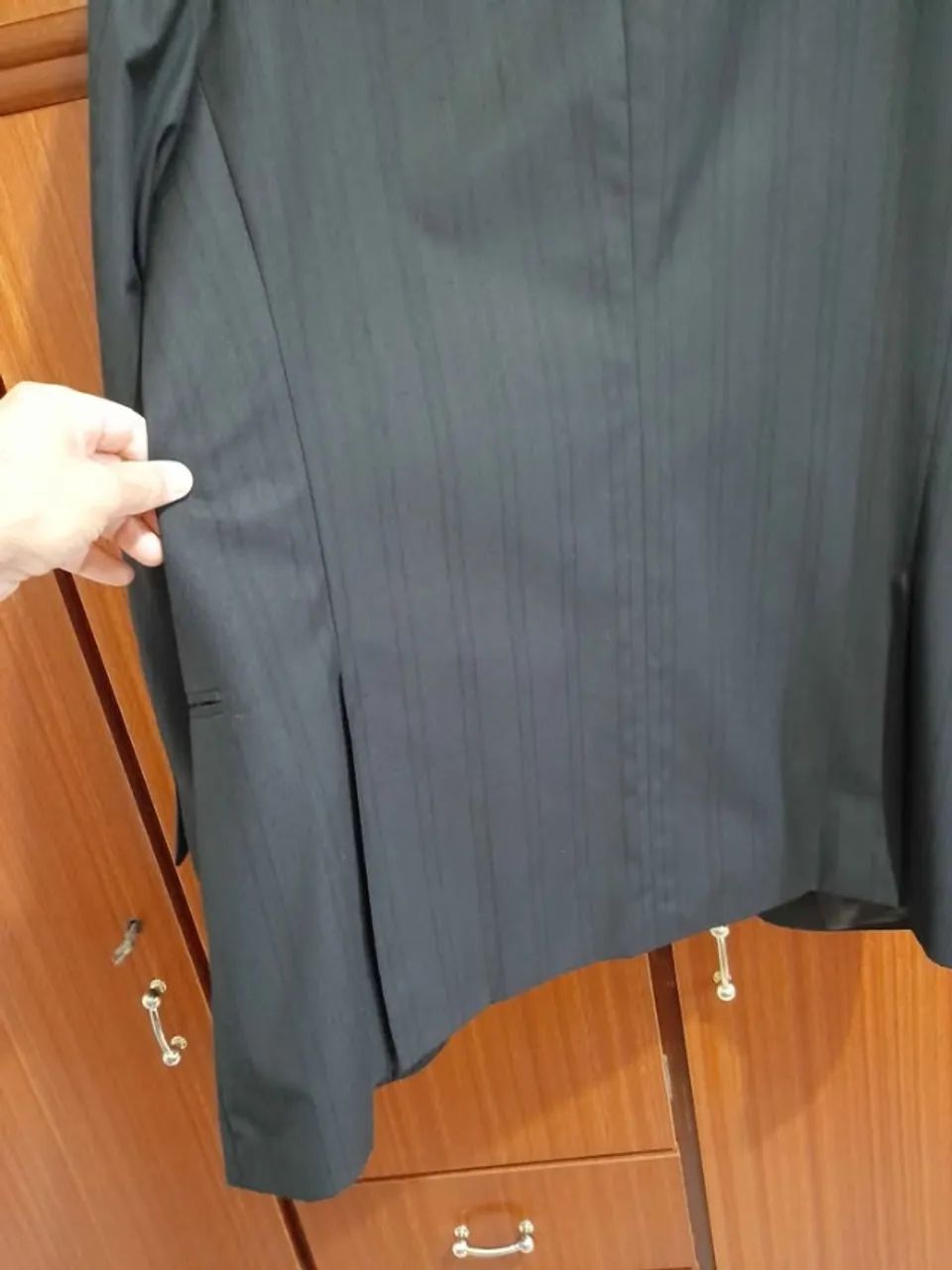 Blazer riscas de giz suave 48m - Foto 2