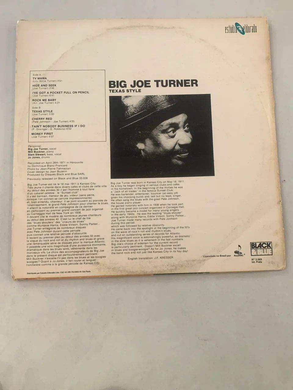 Big joe turner lp - Foto 2