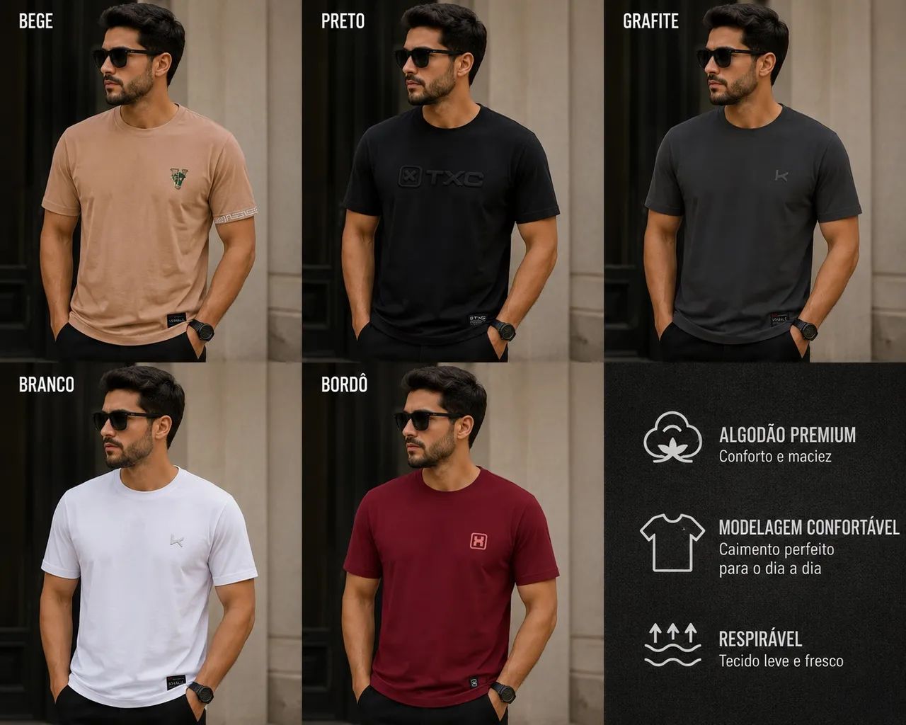 Camisetas Masculina