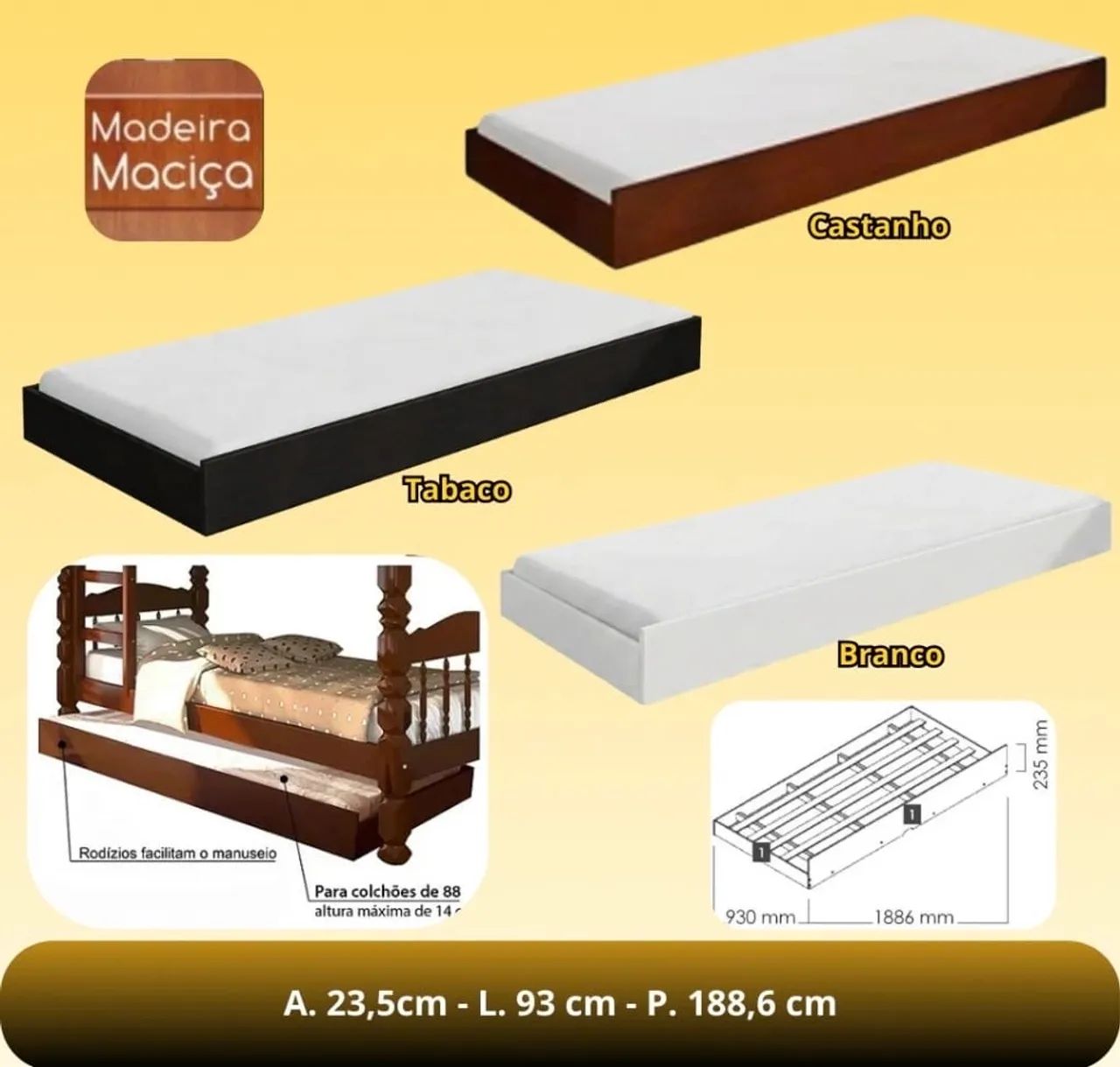 Beliche com cama Auxiliar  - Foto 2