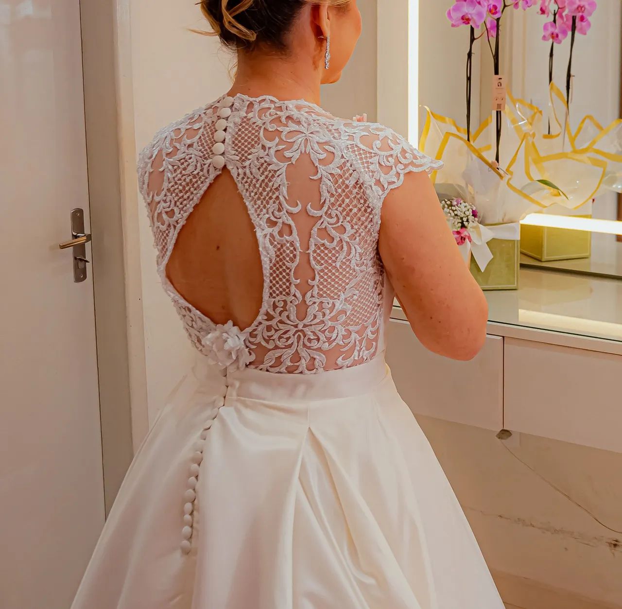 Vestido de noiva branco  - Foto 3