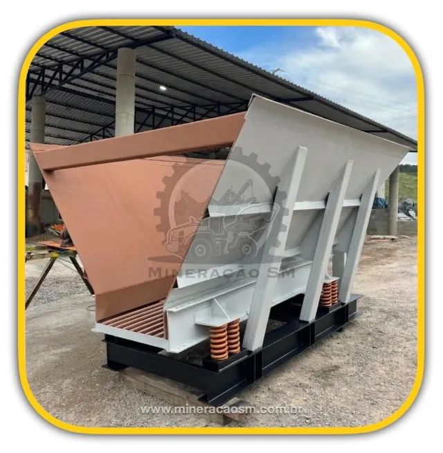Alimentador Vibratório 40090 para britagem 1