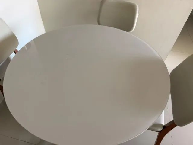 Conjunto mesa de jantar + 4 cadeiras  - Foto 4