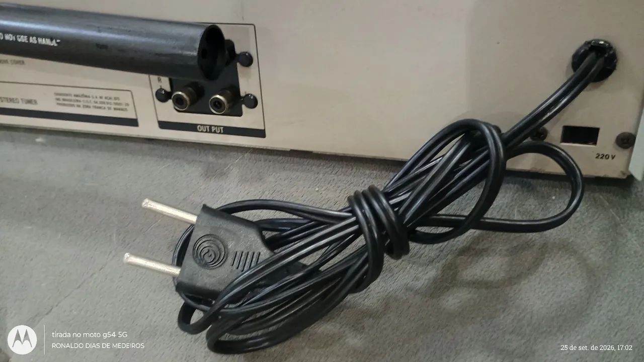 Tuner AM FM gradiente M7  - Foto 4