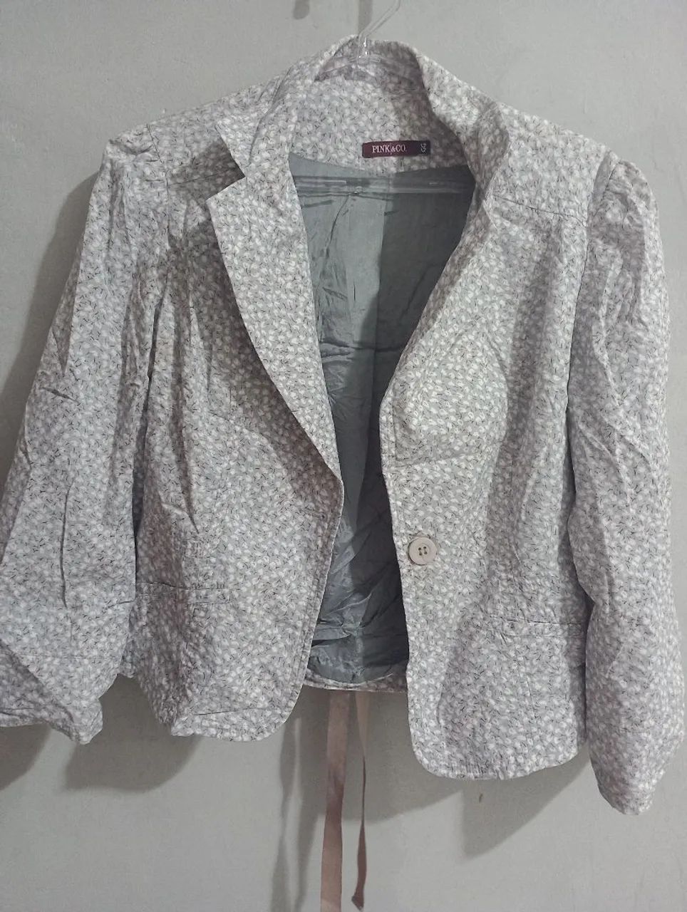 Blazer forrado pink & co