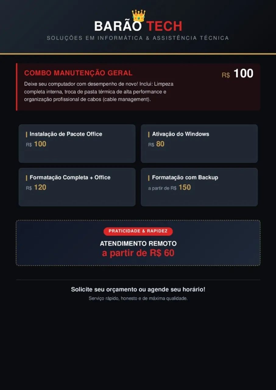 Informática bãrao tech  - Foto 2