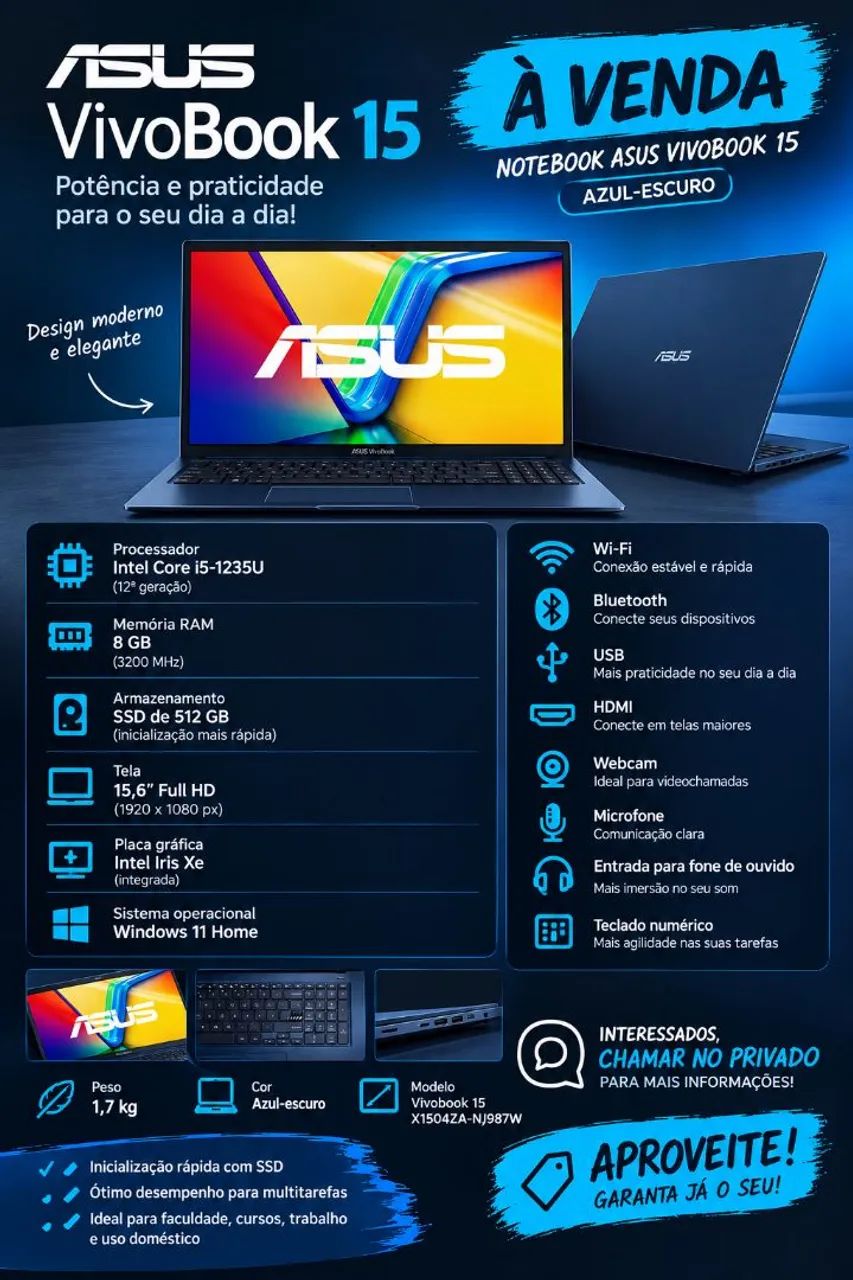 Notebook Asus 