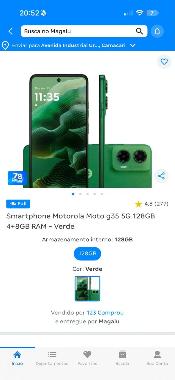 Moto g35 - Foto 3