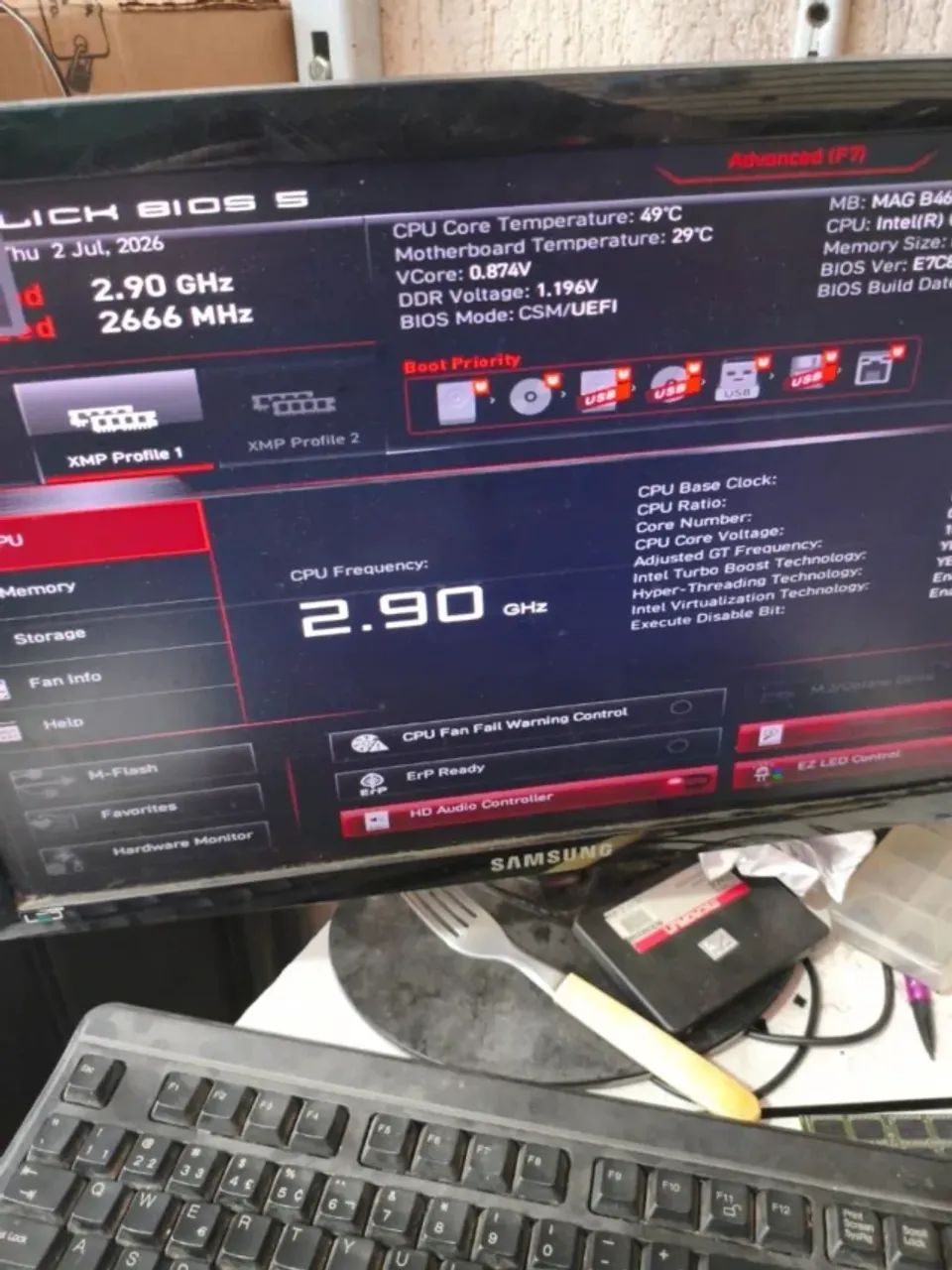 Processador Intel 10ª Geração Core i7 - 10700 - Foto 3
