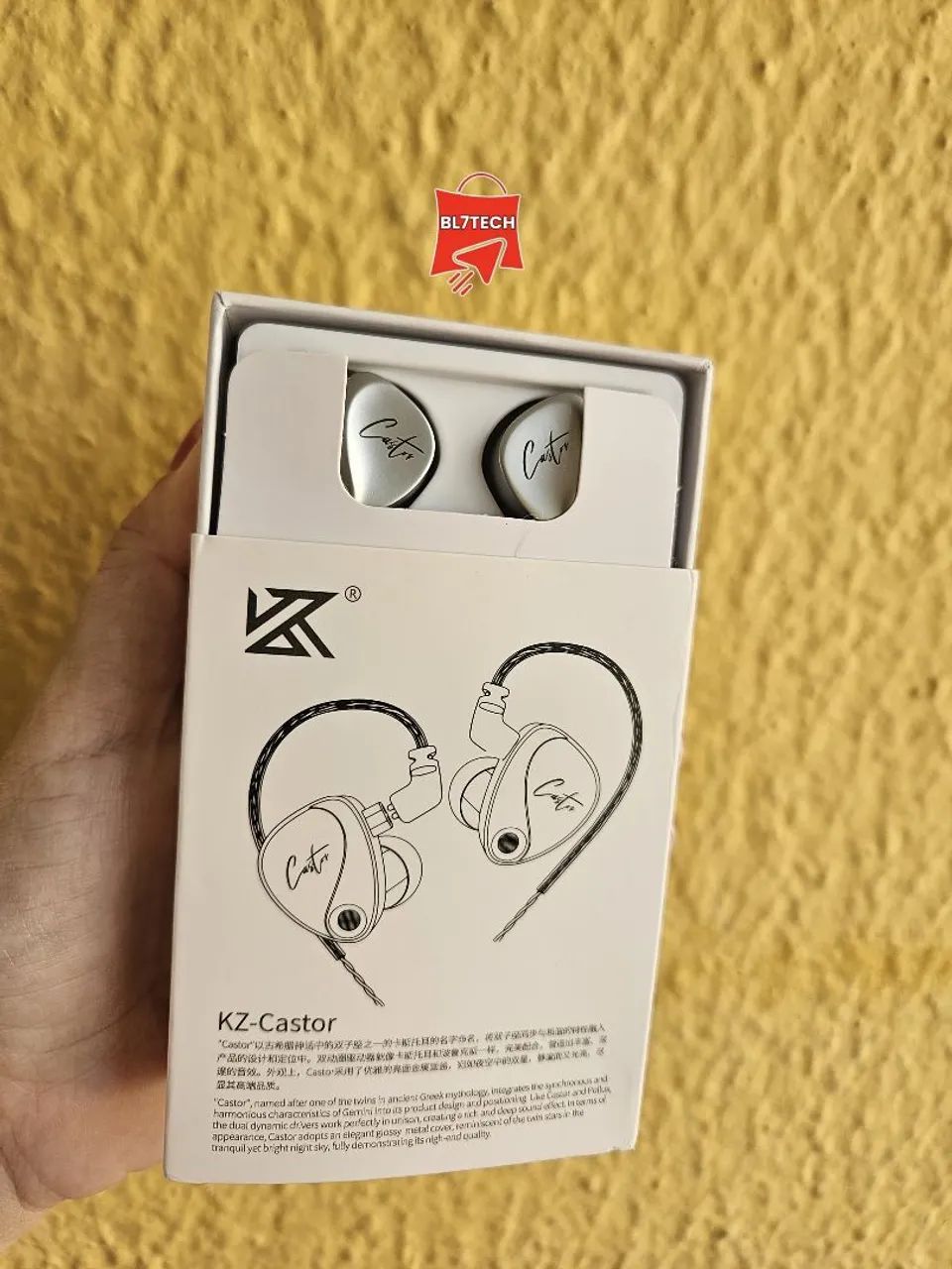 Fone KZ Castor - Versão Harman - Sem Microfone - Lacrado!  - Foto 2
