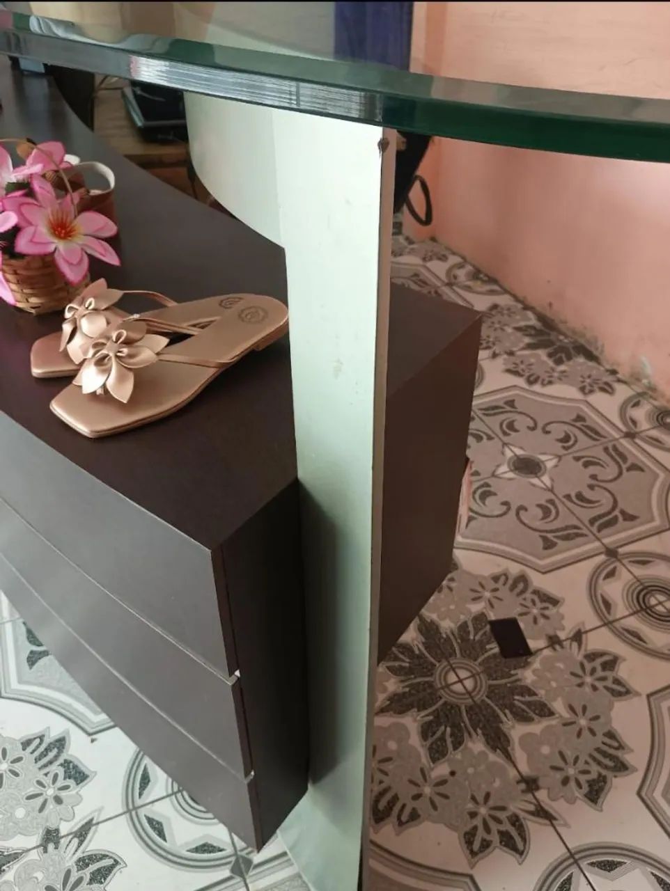 Balcão com tampão de vidro - Foto 4