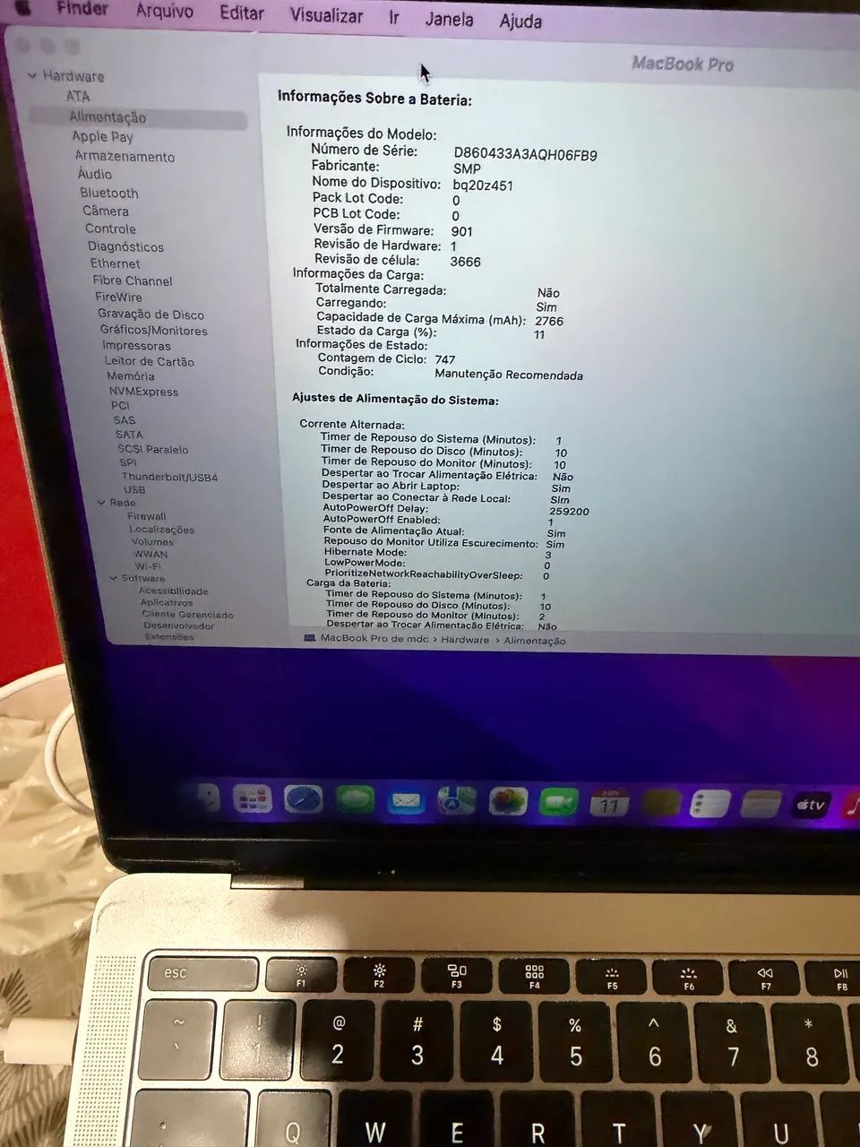 MacBook Pro 2017 - 13 polegadas, 256GB SSD + Carregador Original - Foto 4