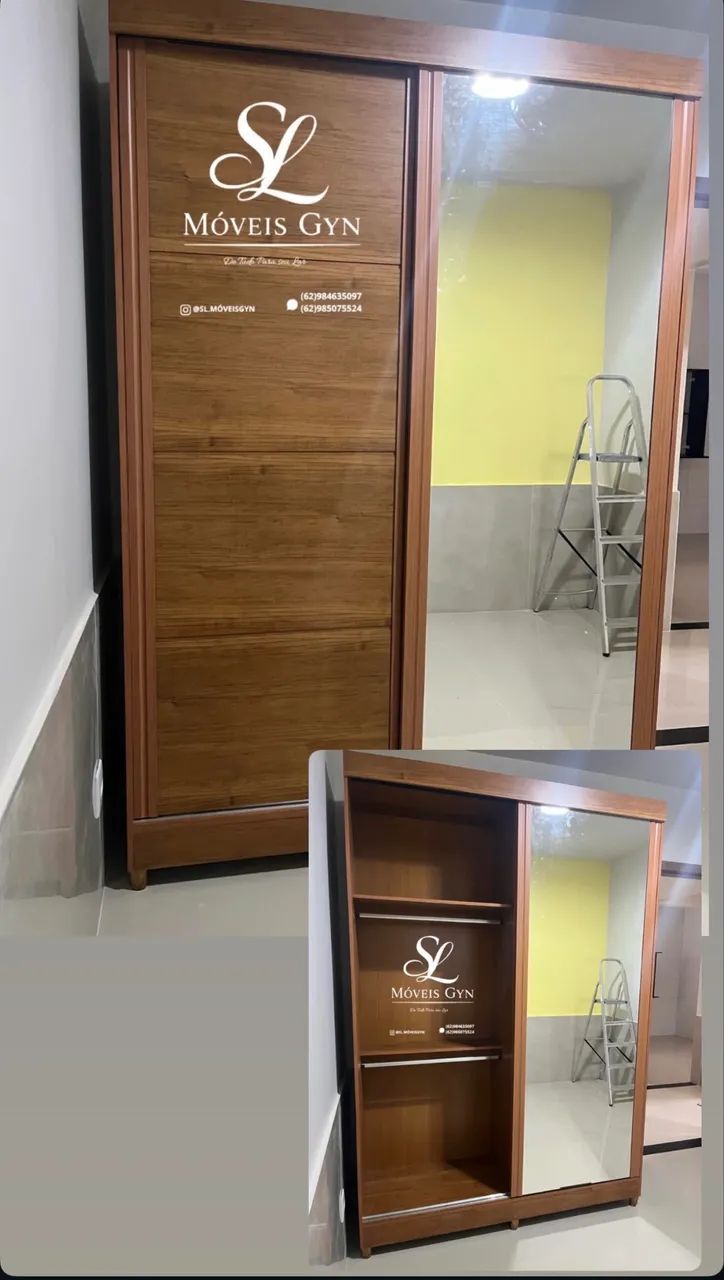 Guarda Roupa solteiro em MDF - Foto 2