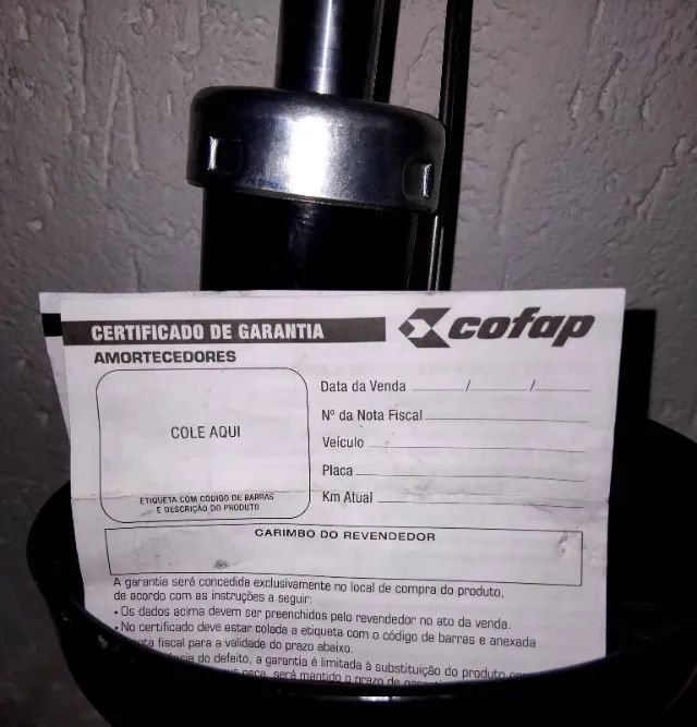 Par de Amortecedor Dianteiro Cofap 1.6 clio Novo  - Foto 3
