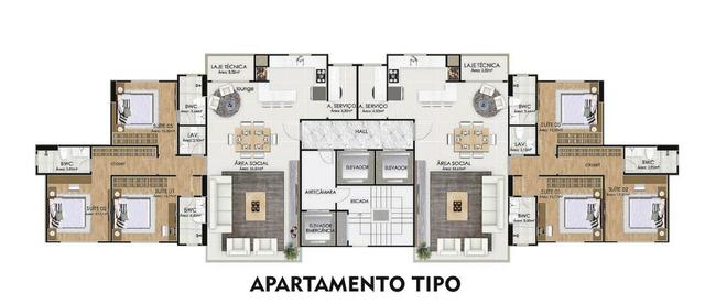 Oportunidade 03 Suítes 03 Vagas de Garagem - 200 mil de entrada saldo parcelado direto - Foto 2