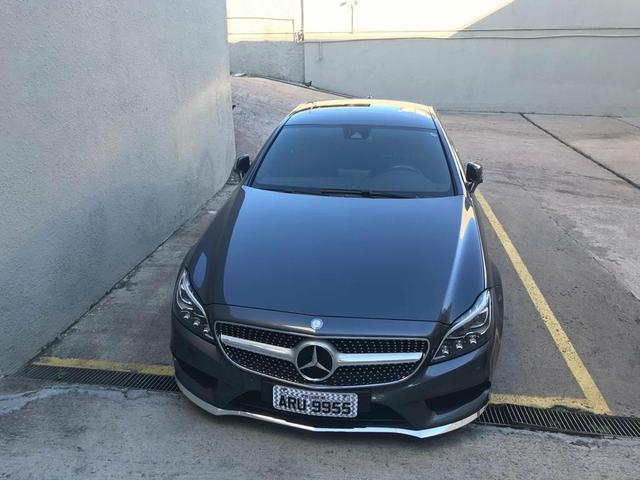 Mercedes benz cls 400 3.5 v6 bi turbo 333cv 2016, preta, 21.000km, - Foto 2