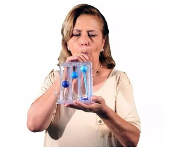 Aparelho de fisioterapia respiratória 