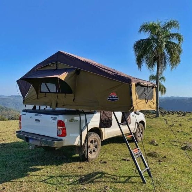 Barraca de teto Automotiva Blue Camping Nunca usada 