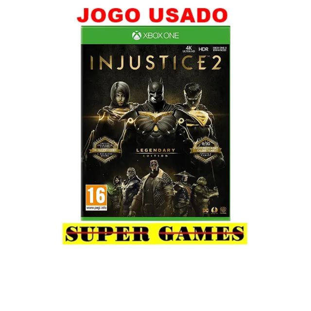 Jogo Injustice 2 Legendary Edition Xbox One Novo em Promoção na