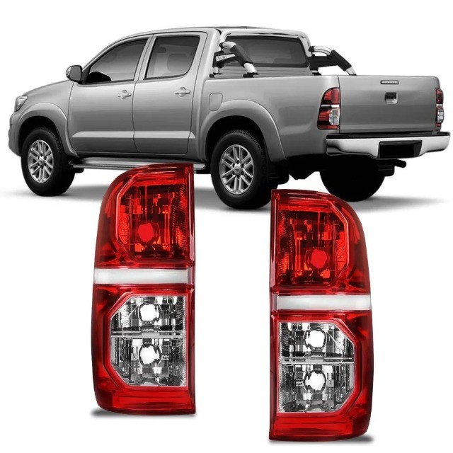 Par Lanterna Traseira Toyota Hilux Srv 2012 a  2015 Depo