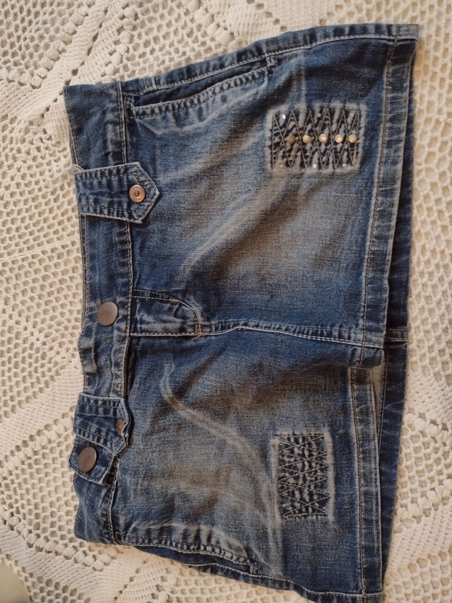 Saia jeans veste 36 até 38  - Foto 2