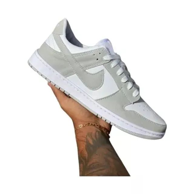 Tenis NIke SB Dunk Low Cinza  - Foto 2