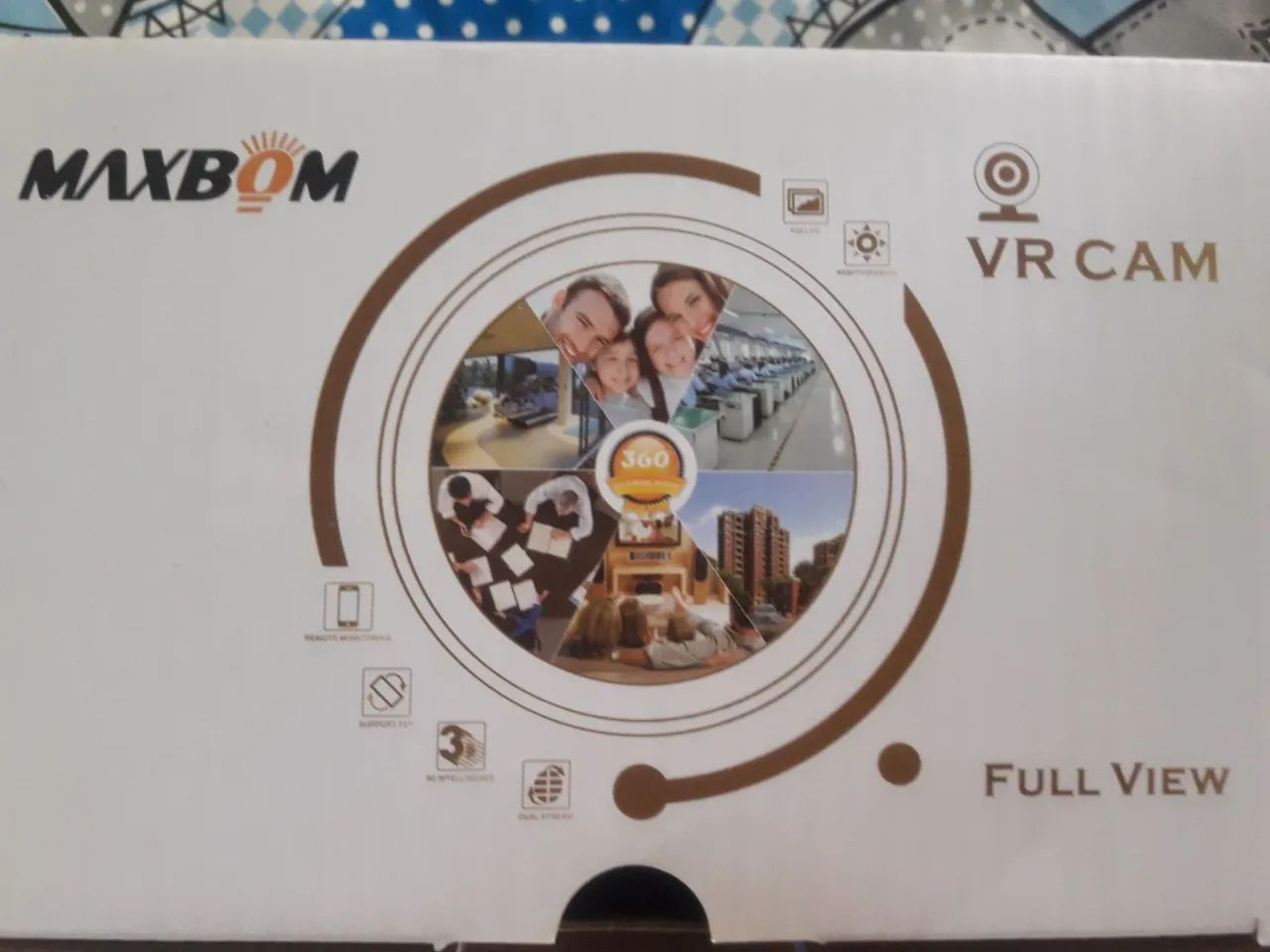 Câmera Panorâmica 3D Maxbom - Segurança e qualidade - Foto 3