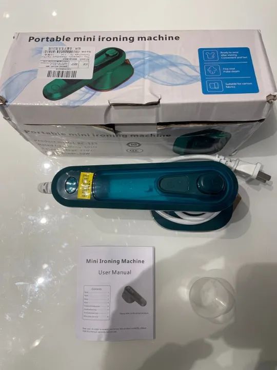  Ferro de Passar - Mini - para viagem - 220 volts - Foto 2