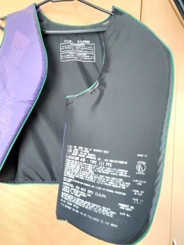 Colete Salva Vidas O'brien De Nylon Tamanho Xg (gg) - Foto 4