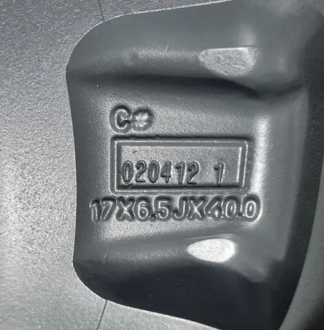 Jogo de rodas aro 17 Fiat Freemont Dodge Journey originais 5x127 + Pintura Nova  - Foto 10